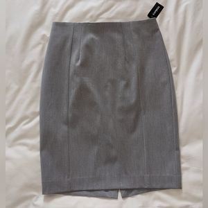 Grey Express Pencil Skirt